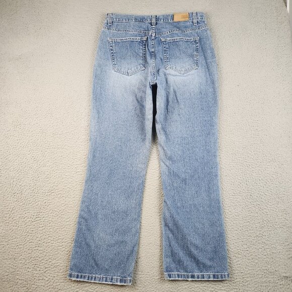 Tommy Hilfiger Jeans Women's 10 Classic Boot Relaxed Fit Y2K Trouser Blue Denim - Picture 2 of 10